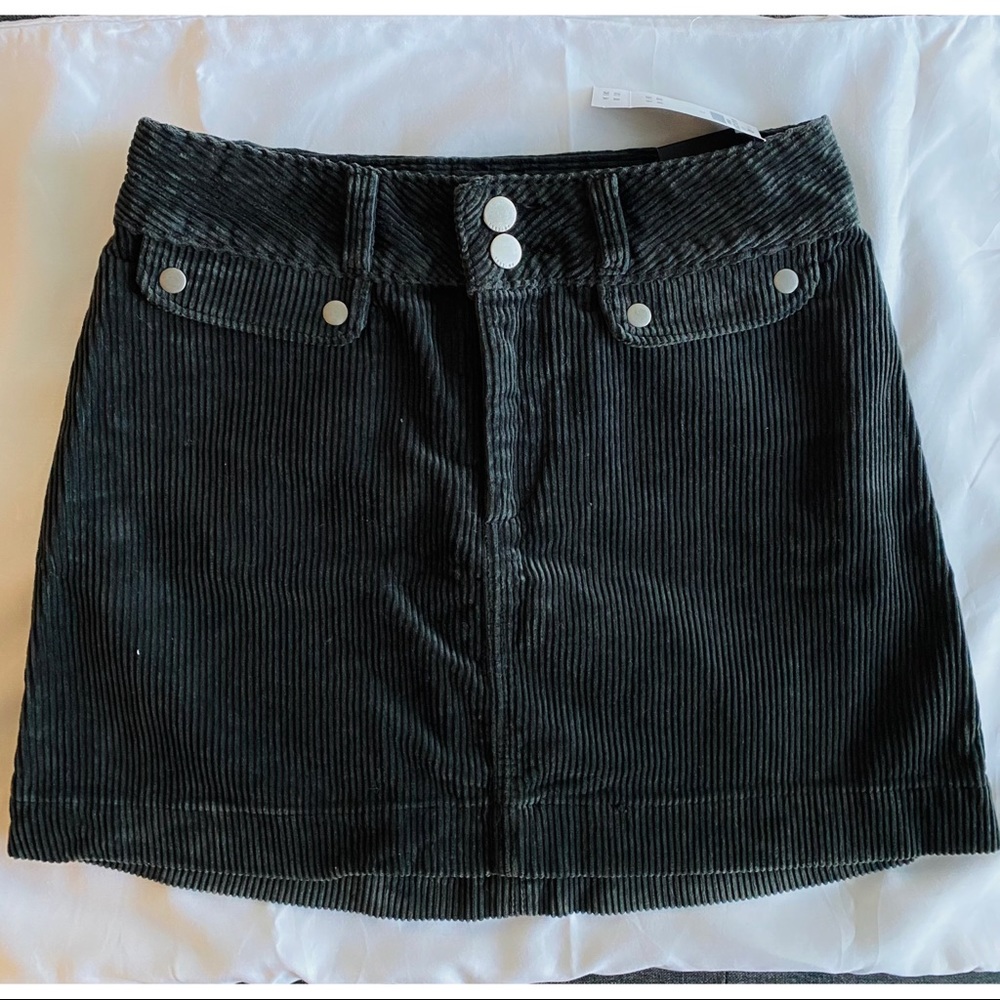 Black Velvet Skirt - Abercrombie & Fitch